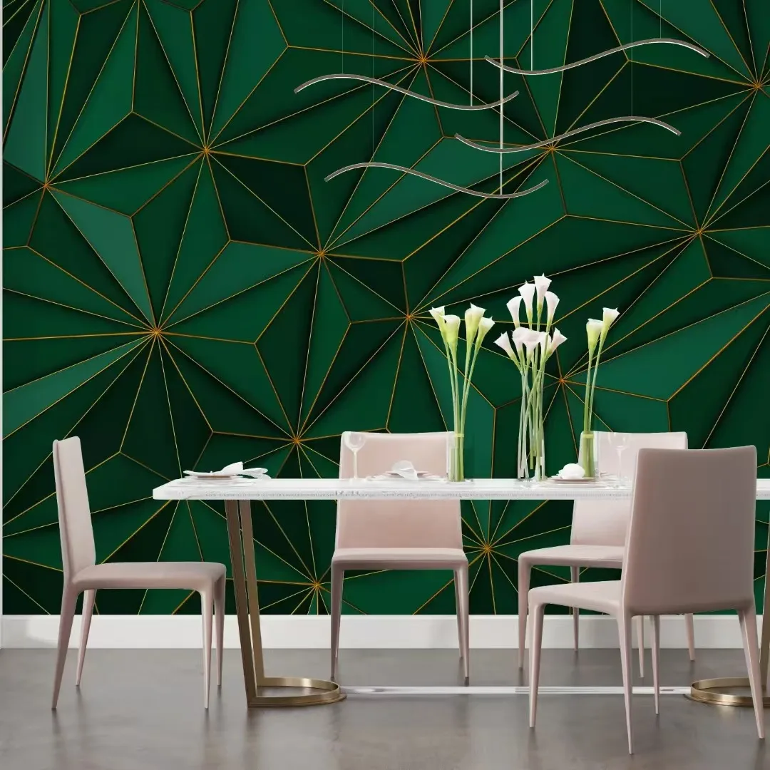 

Custom Photo Wallpaper geometric figure Mural Wallpaper Living Room Bedroom Sofa Background decorative wall 3d wallpaper