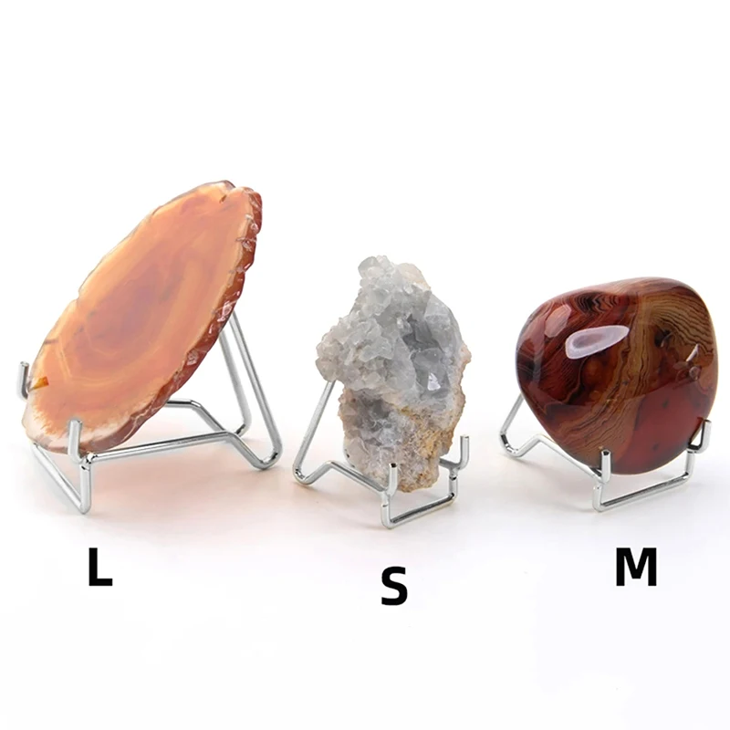 Multipurpose Display Stand Photography Props Bracket Mineral Holder for Shop Window Wedding Show Room Agate Rocks Fossil Coral