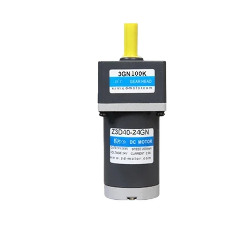 

Z3D40-24GN + 3GN100K 40W DC Motor 30S/18S Medium and Large 2V24V DC Gear Motor