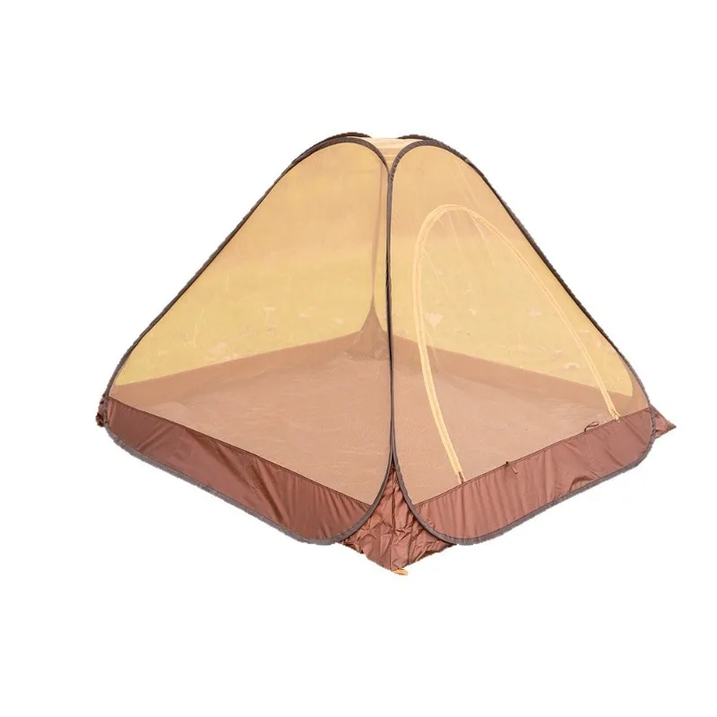 

Mosquito-proof tent, camping, quick open outdoor summer double hand throw mosquito net free
