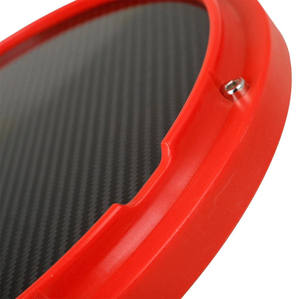 

Drum Practice Pad Beginner Drummer Skills Mat Children Metronome Carbon Fiber ABS Plastic Durable Practical Long Lasting Use