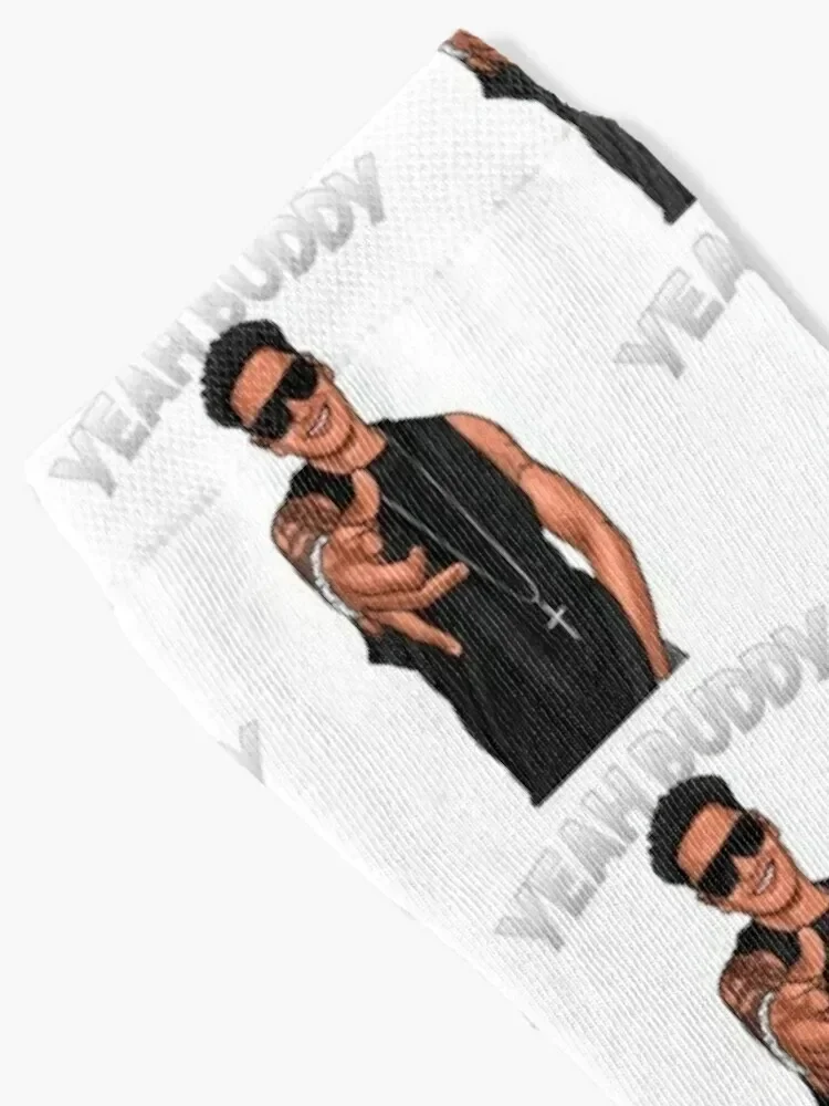 Yeah Buddy DJ Pauly D Jersey Shore Socks man floral Stockings Non-slip Socks Woman Men's