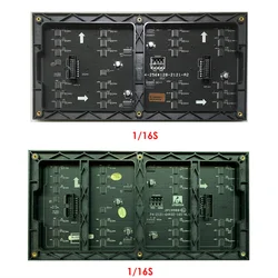 Módulo de pantalla LED P4 para interiores, pantalla de 64x32 píxeles, 256x128mm, 1 / 16 de escaneo, SMD, RGB, a todo color, envío gratis