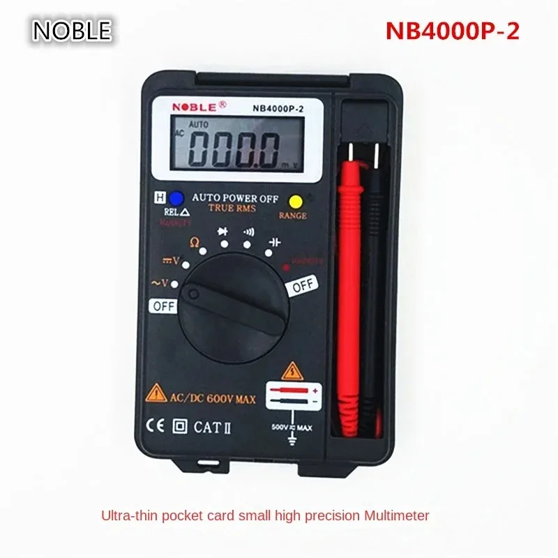 

ZOYI VC921 4000 Count Mini Handheld Digital Multimeter Voltage Resistance Capacitance Foldable Multimeter