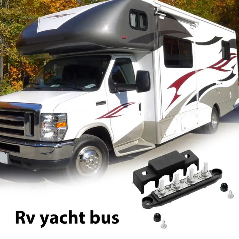 

Распределительный блок клемм аккумулятора Многофункциональная шина морской шины Морские клеммные колодки Износостойкий распределительный блок шины шины