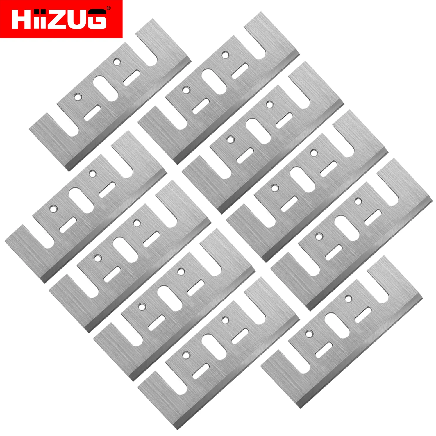 10pcs 82mm Planer Blades TCT Dewalt Planer Knives for Makita 1900B DeWalt DW6655 D26676 Bosch PA1204 Ryobi HL-82 Electric Planer