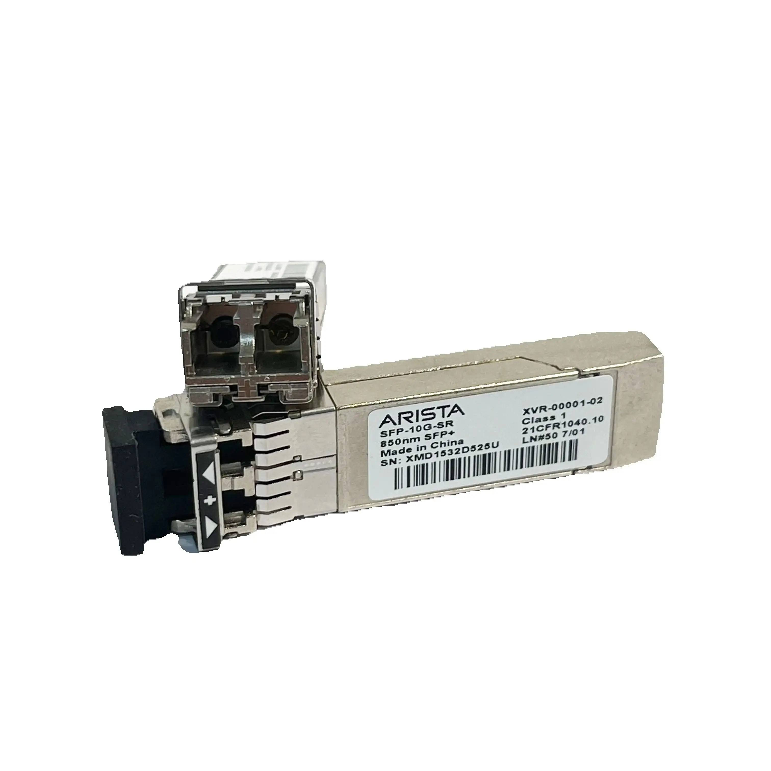 أريستا SFP-10G-SR 10GBASE-SR SFP + وحدة الإرسال والاستقبال الضوئية XVR-00001-02