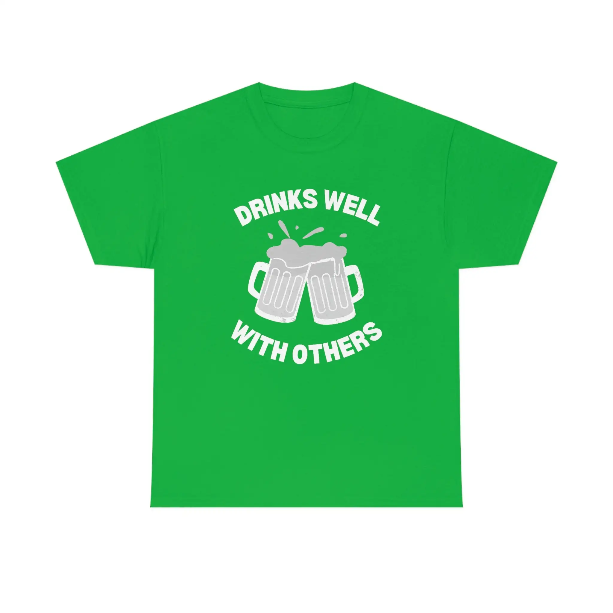 DRINKS WELL With Other Funny Beer St Patricks Day Humor Comical T Shirt