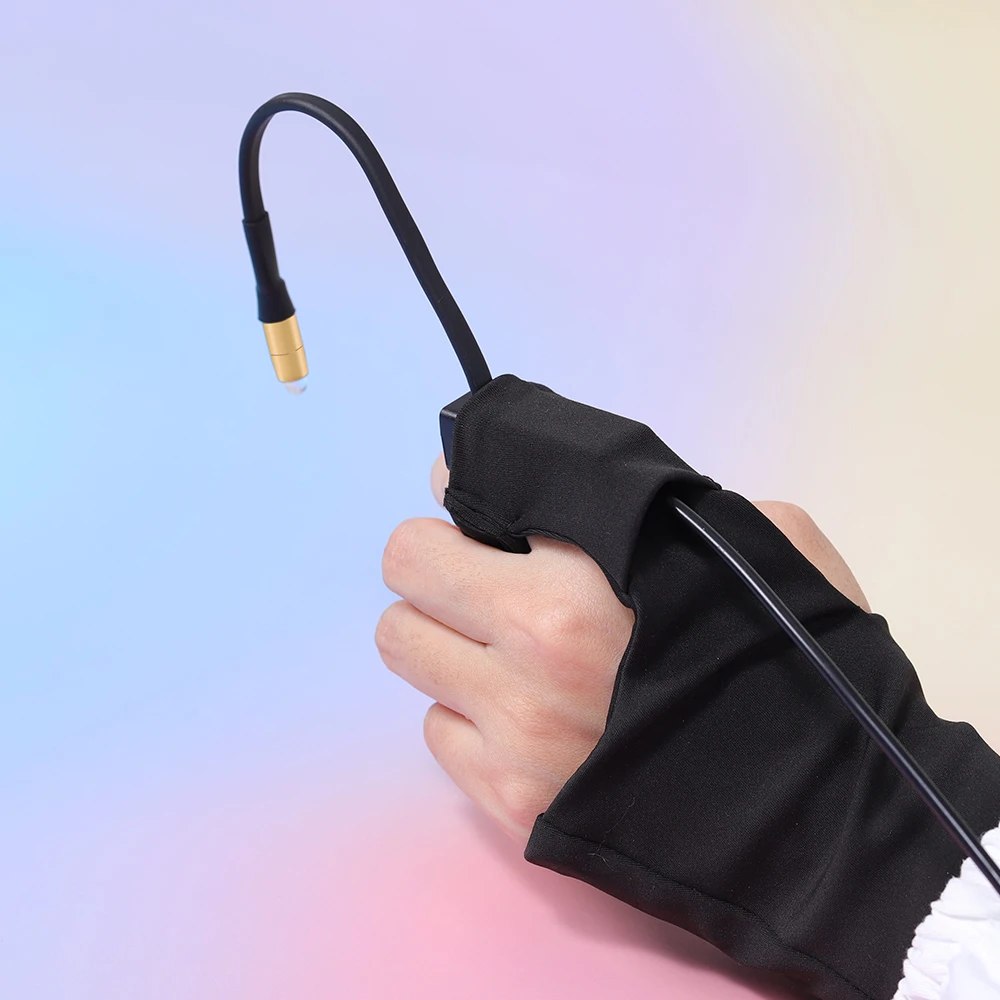 핑키 림 맞춤형 로고 전문가용 UV LED 속눈썹 경화 램프 (속눈썹 연장용 핀셋 포함)