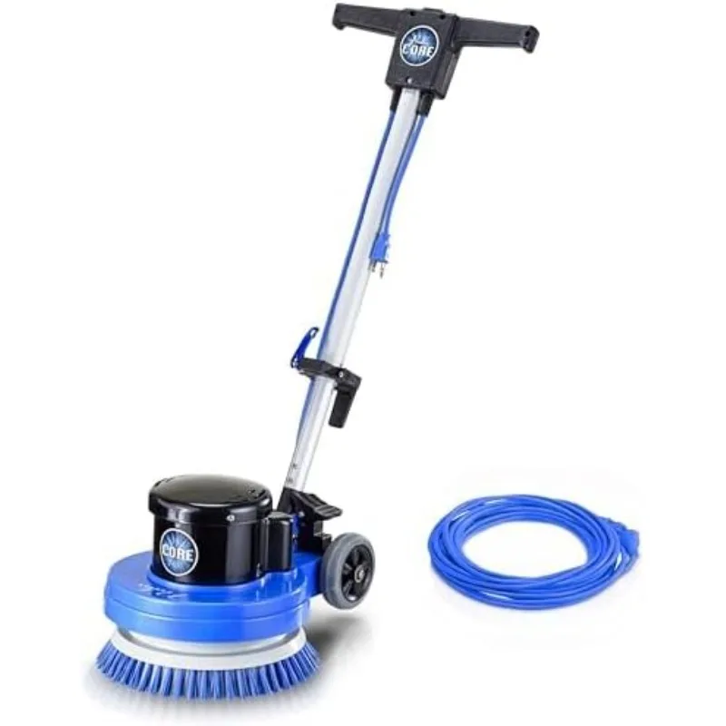 Hard Floor Buffer and Tile Floor Electric Scrubber Machine - 13 inch Home or Office Model