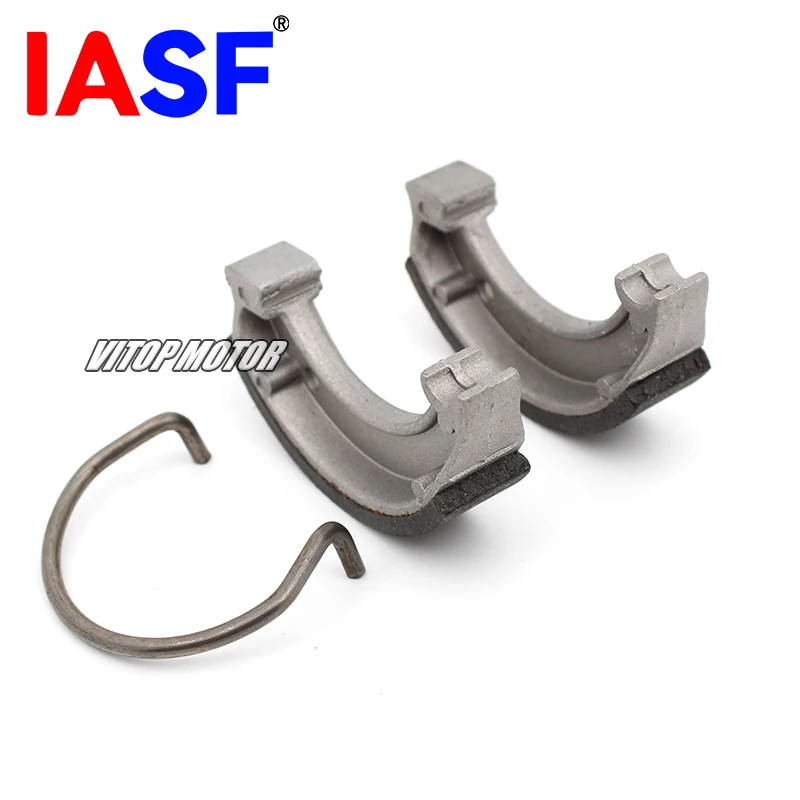 For Yamaha PW50 PW 50 QT50 MJ50 Y-Zinger Honda Mini Dirt Bike Front Rear Brake Shoe Pads Set 3PT-W253A-10-00 view 5