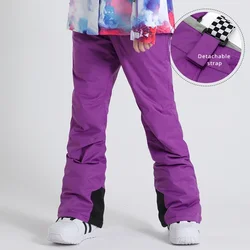 2025 Dames Skibroek Winter Outdoor Overalls Winddichte Sneeuwbroek Volwassen Warme Skibroek Snowboard Sportkleding