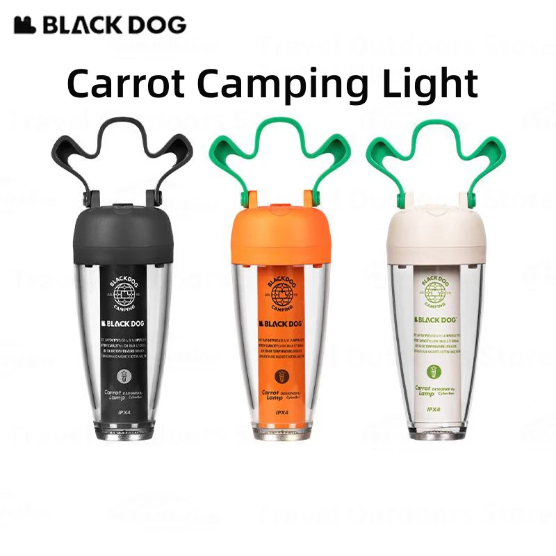 Naturehike BLACKDOG Radish Camping Light Ultralight Mini IPX4 Waterproof Outdoor Tent Light Ultralong Battery Life Ambient Lamp