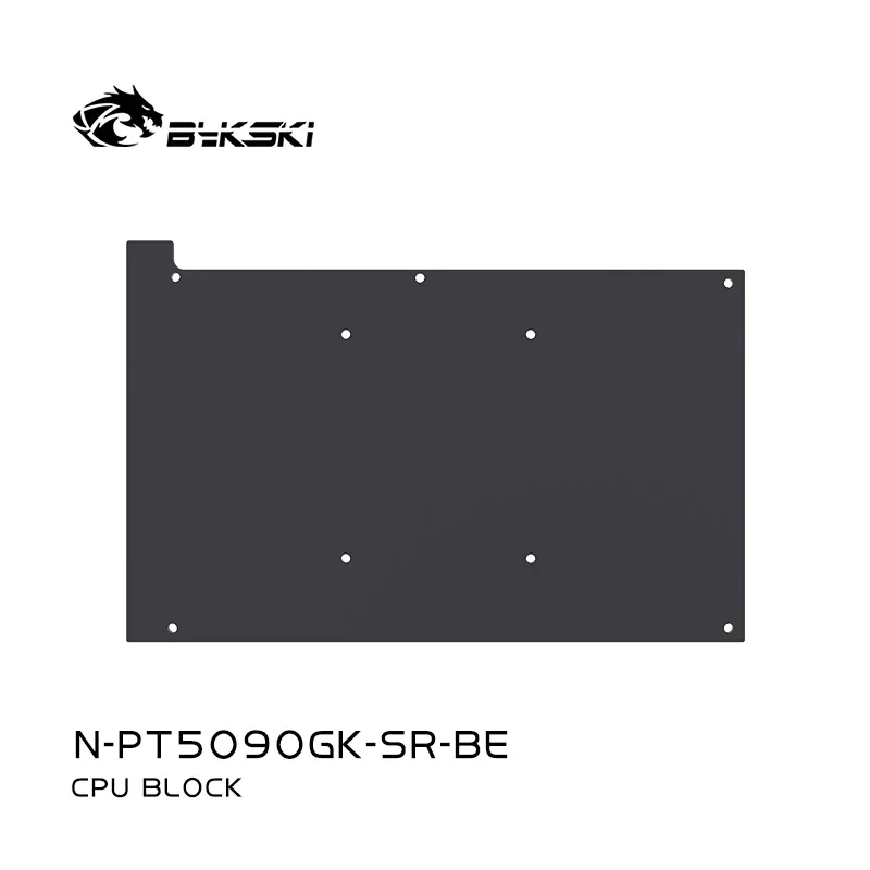 

Цельнометаллический блок графического процессора Bykski N-PT5090GK-SR для видеокарты Palit RTX5090 GAMEROCK 32 ГБ/утолщенная медная пластина/густые водные пути