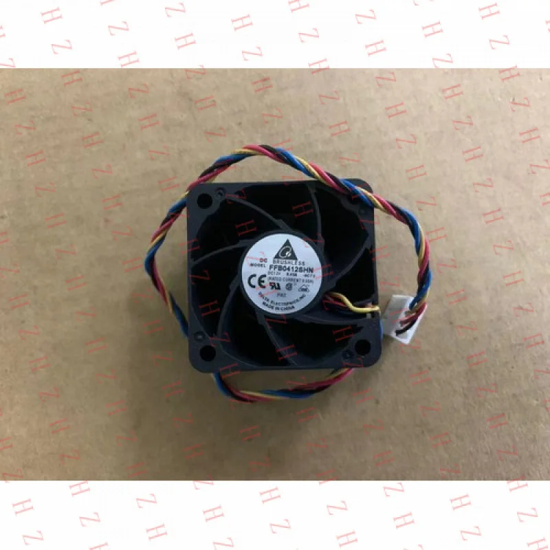 U+ FOR Delta FFB0412SHN DC 12V 0.60A 40x28mm PWM Server Inverter Case Axial Cooling Fan（MOQ: 10 pcs.）