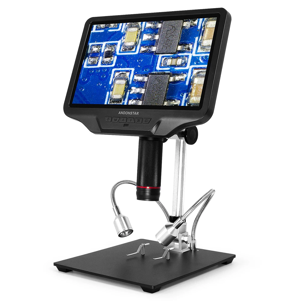 Andenstad AD409 4MP Wireless Microscope Digital Microscope With 10.1-inch LCD For Printed Circuit Board Solder Patch Repair