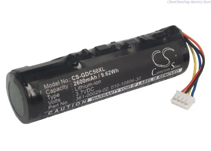 CS 2200mah/2600mah/3400mah pes límec baterie pro Garmin alfa 100, DC50 , GAA002, GAA003, GAA004, T5, TT10 pes zařízení, TT15 +TOOL