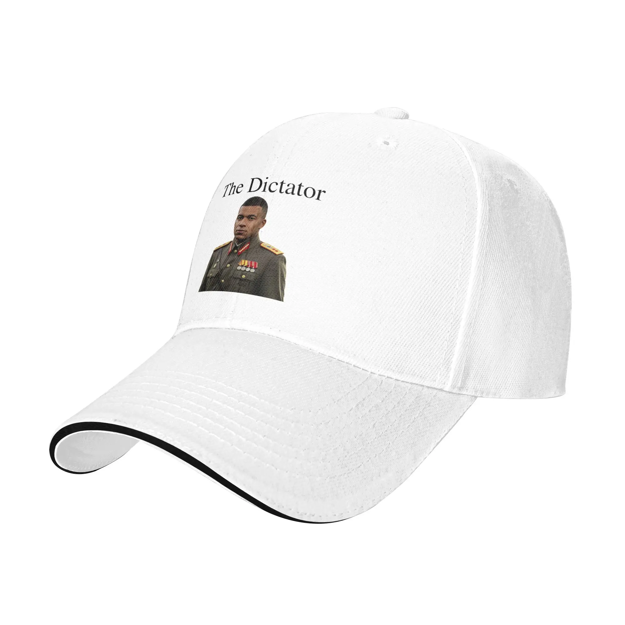 2026 Dictador Kylian Mbappe Meme Graphic Baseball Cap  Classic Trucker Hat Spring Couple Women Running Hippie Snapback Cap