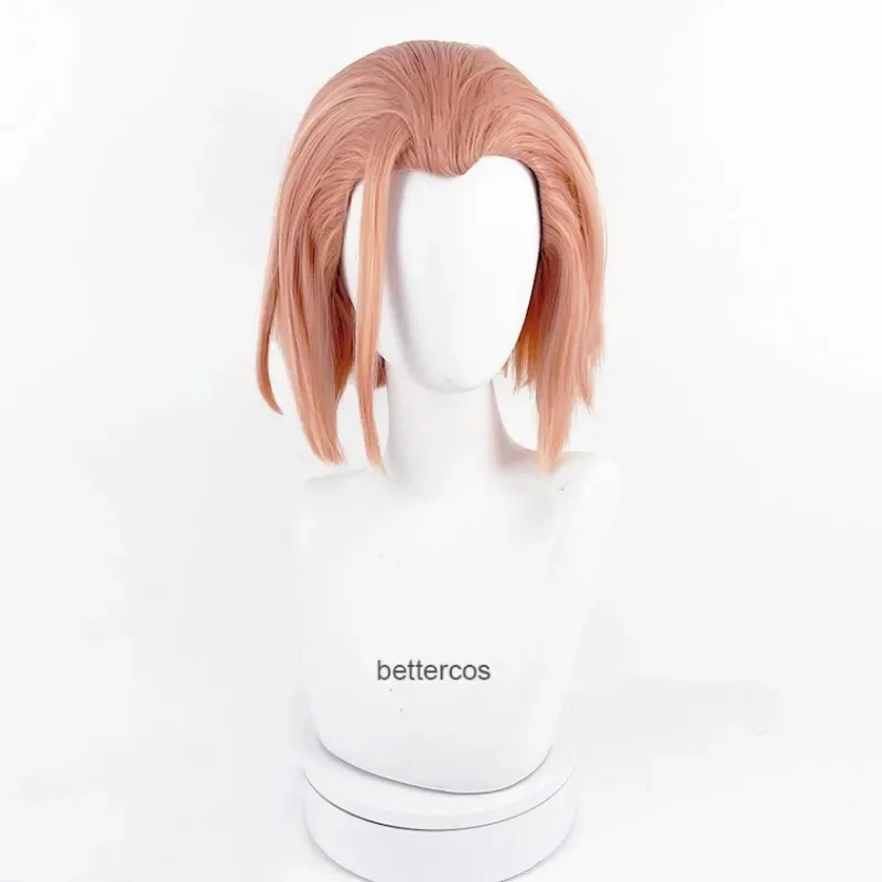 Парик Sugimoto Reimi, Невероятные приключения Джоджо, косплей, короткие термостойкие волокна, синтетические волосы + желтая повязка на голову + шапочка для парика