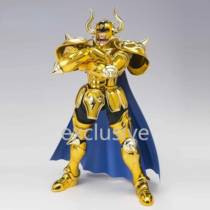 In Stock MC Saint Seiya Myth Cloth EX Taurus Aldebaran 24K/Mirror Gold Knights of The Zodiac Action Figure Toy