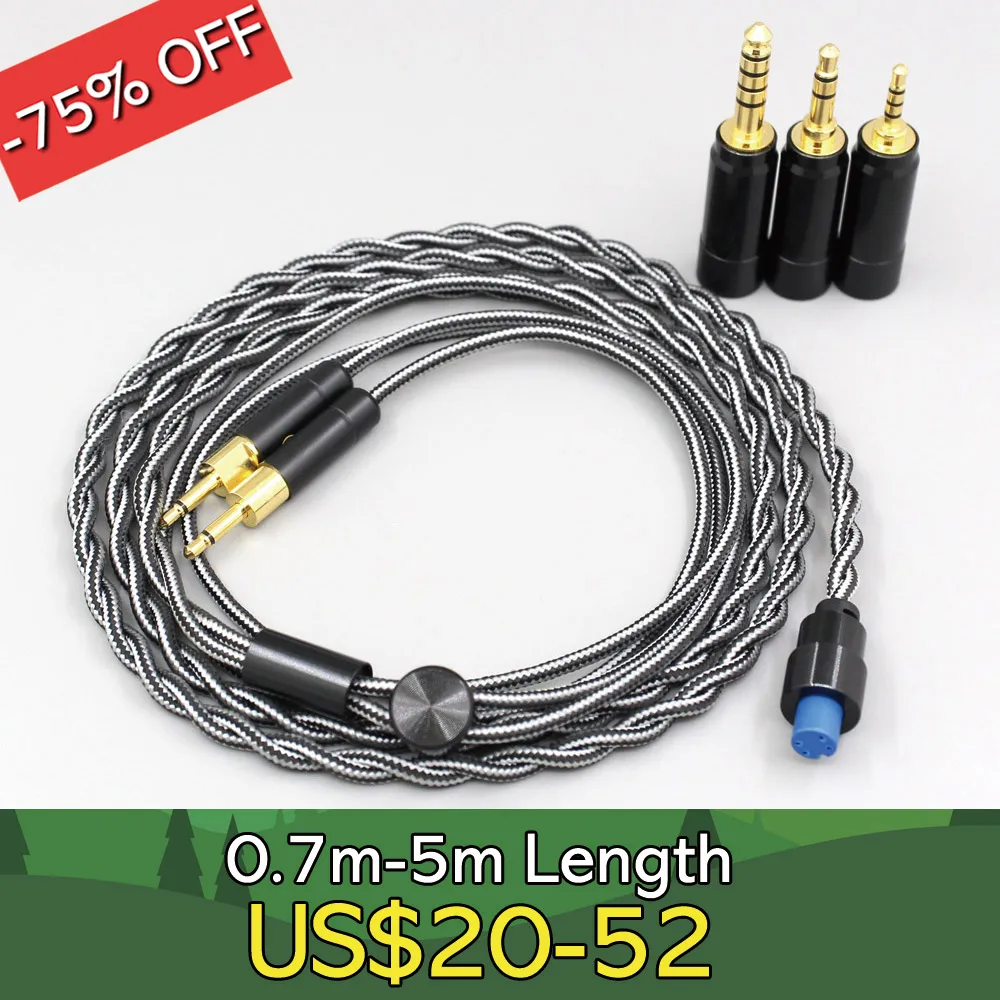 

Awesome All in 1 Plug Earphone Headphone Cable For Sennheiser HD700 Headset 2.5mm pin 2 core 2.3mm LN008033