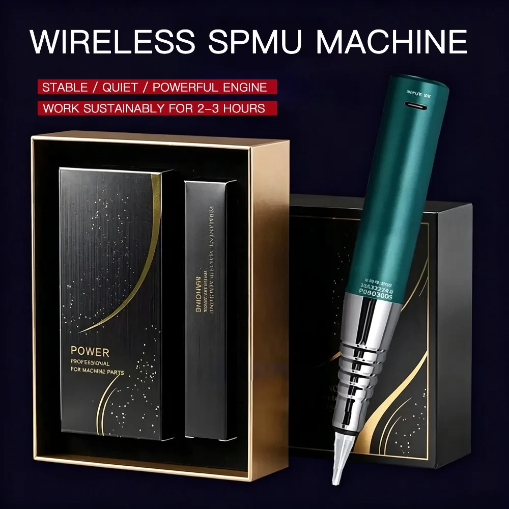 

Portable Wireless Shading Tattoo Machine Eyebrow Pen Set Permanent Makeup Machine for Lip Eyebrows Accessories Beauty Supplies