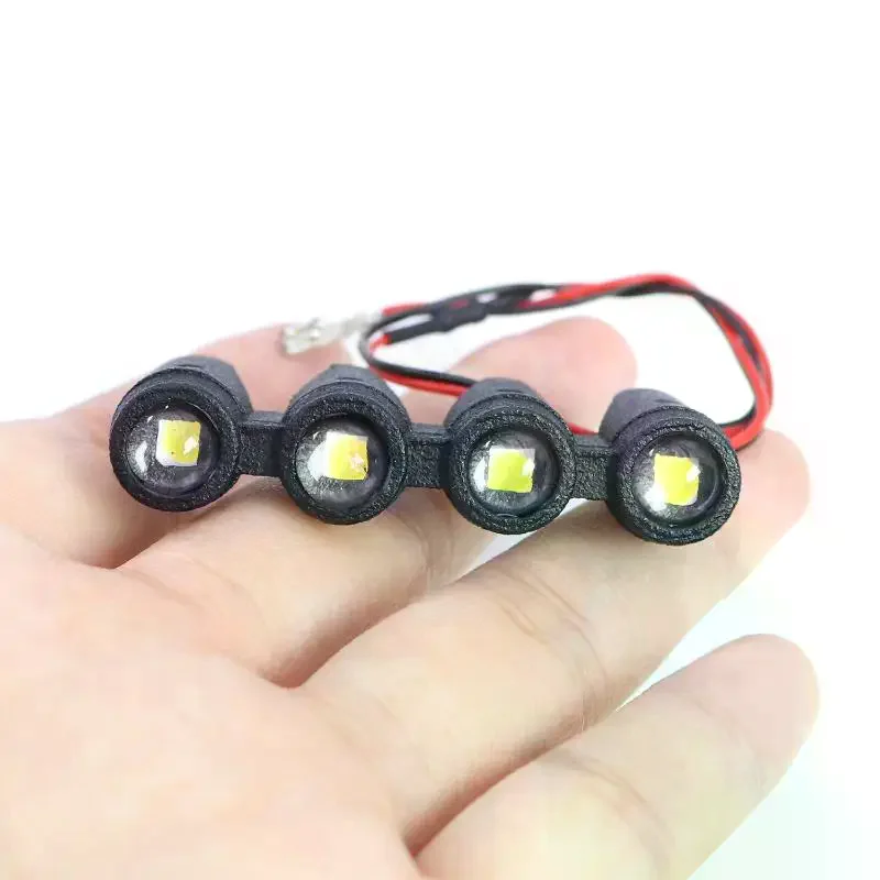 1세트 시뮬레이션 보트 라이트 스포트라이트 1/14 Mjxrc 14303 HYPER GO MJX 원격 조종 자동차 오프로드 고속 RC 자동차 트럭용