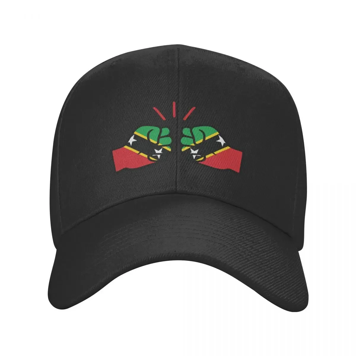 We Run Tings St. Kitts & Nevis Baseball Cap Thermal Visor derby hat Golf Hat Caps Male Women's