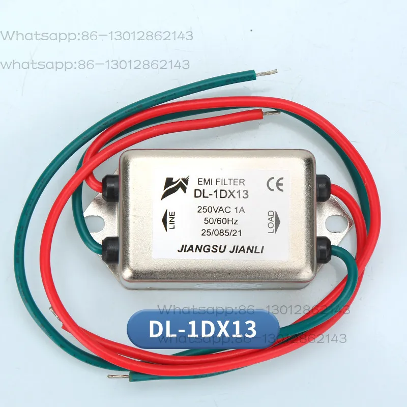 I Power supply filter 220v anti-interference 1A-30A AC single phase with lead 1DX10 - view 6