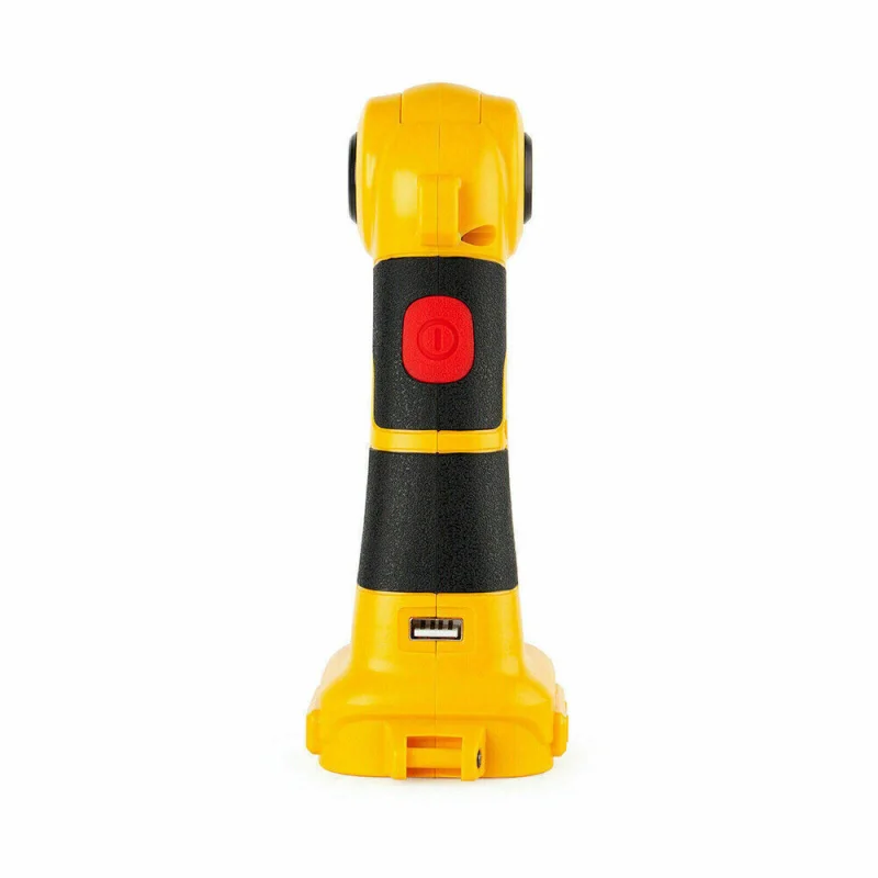 Outdoor Lamp LED Work Light for Dewalt 18V 20V Lithium Battery DCB205 DCB206 Portable Electric Torch Flashlight Camping Lighting