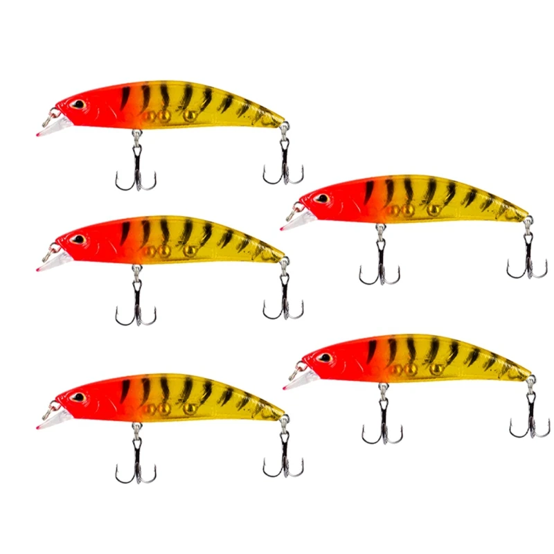 NO.8 New Colorful Sinking 6.8Cm/4G Hard Bait Fishing Lure With Vibrating & Sinking Action For Fishing Bait Easy To Use