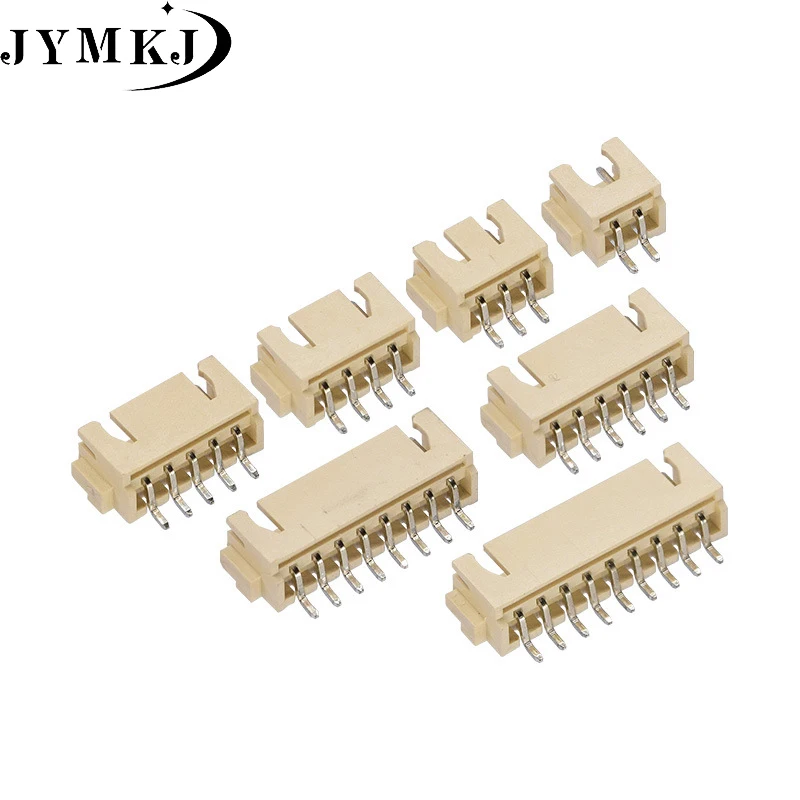 20Pcs JST XH 2.54mm 2/3/4/5/6/7/8/9/10/11/12 Pin SMD Terminals Plastic Shell Male Plug Connector XH2.54 2P 3P 4P 5P 6P 7P 8P 9P