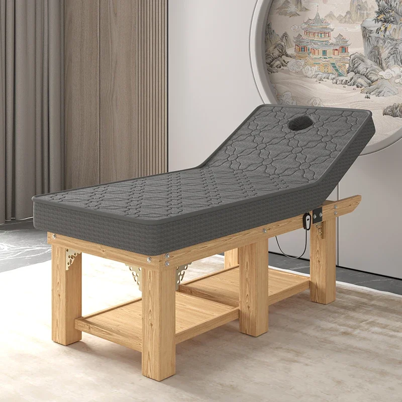 Mesa de Cama Para cosméticos, muebles de esteticista, salón de belleza, Masaje, sofá de cosmetología plegable portátil, Cama de Masaje Para ensanchadores