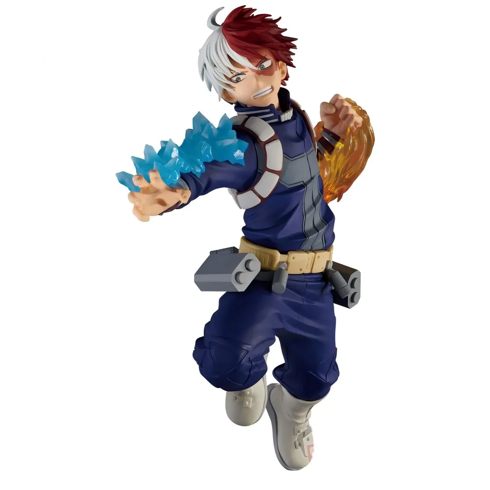 In Stock Original BANDAI Banpresto My Hero Academia Amazing PLUS vol.5 Todoroki Shoto PVC Anime Figure Action Figures Model Toys