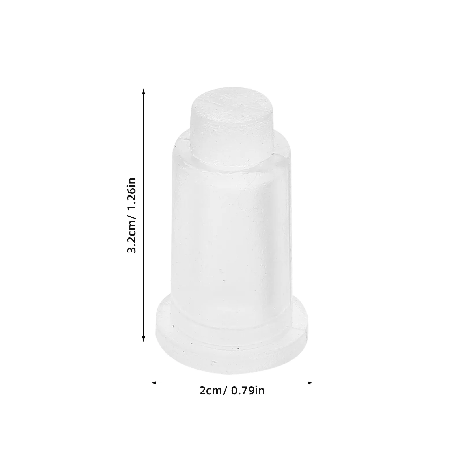 10Pcs Electronic Scale Leg Cushion Replacement Parts Anti Slip Feet Durable Resistant to Wear and Tear Weighing Pan Accessory
