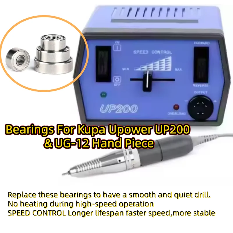 

Подшипники для наконечника KUPA UP200 и фрезерного аппарата UG12