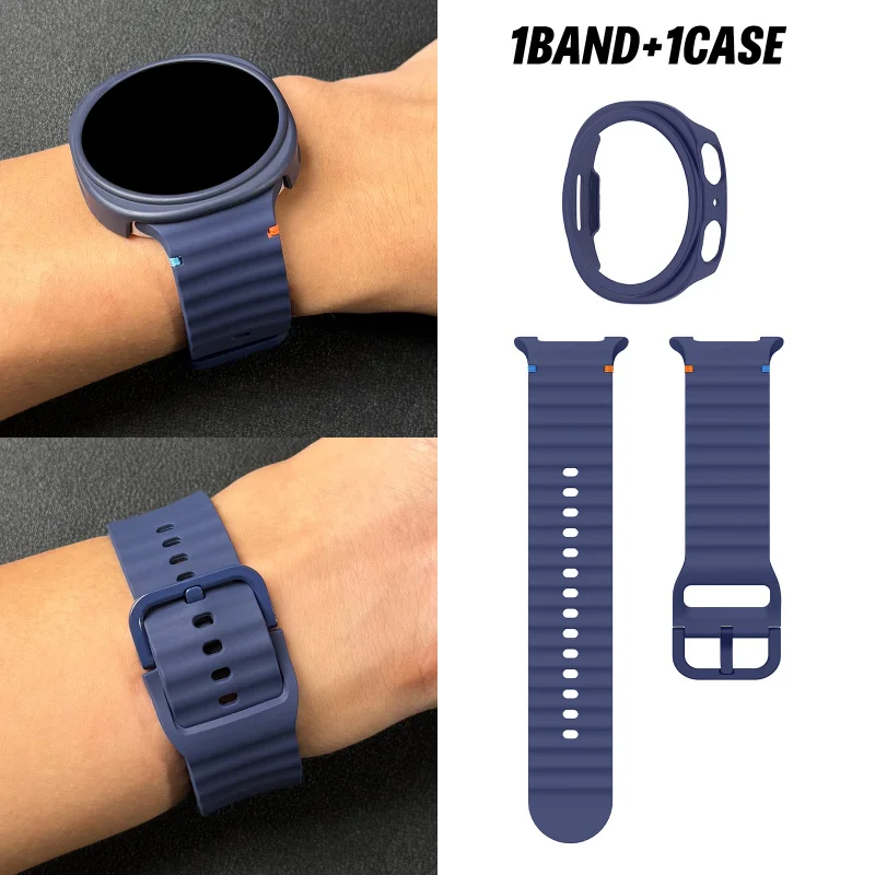 40/44/46mm Watch Strap for Samsung Watch 8/Watch 8 Classic Anti-Collision Protection Seamless Fit Breathable and Sports Strap