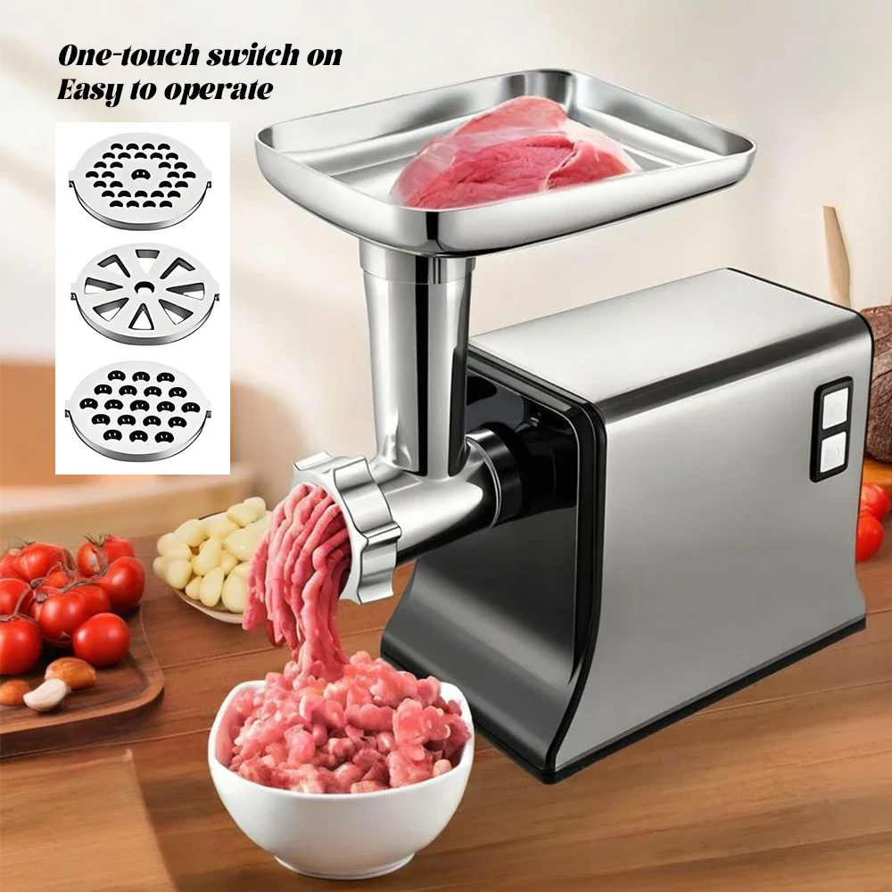 

CHKJ электрическая мясорубка из нержавеющей стали 220 В бытовая многофункциональная пищевая мясорубка мясорубка колбас машина