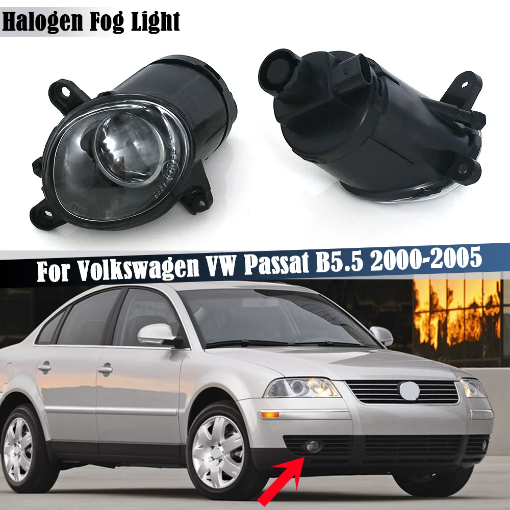 Fog Light DRL Headlight Halogen Fog Lamp For Volkswagen VW Passat B5.5 2000 2001 2002 2003 2004 2005 3B7941699A 3B7941700A