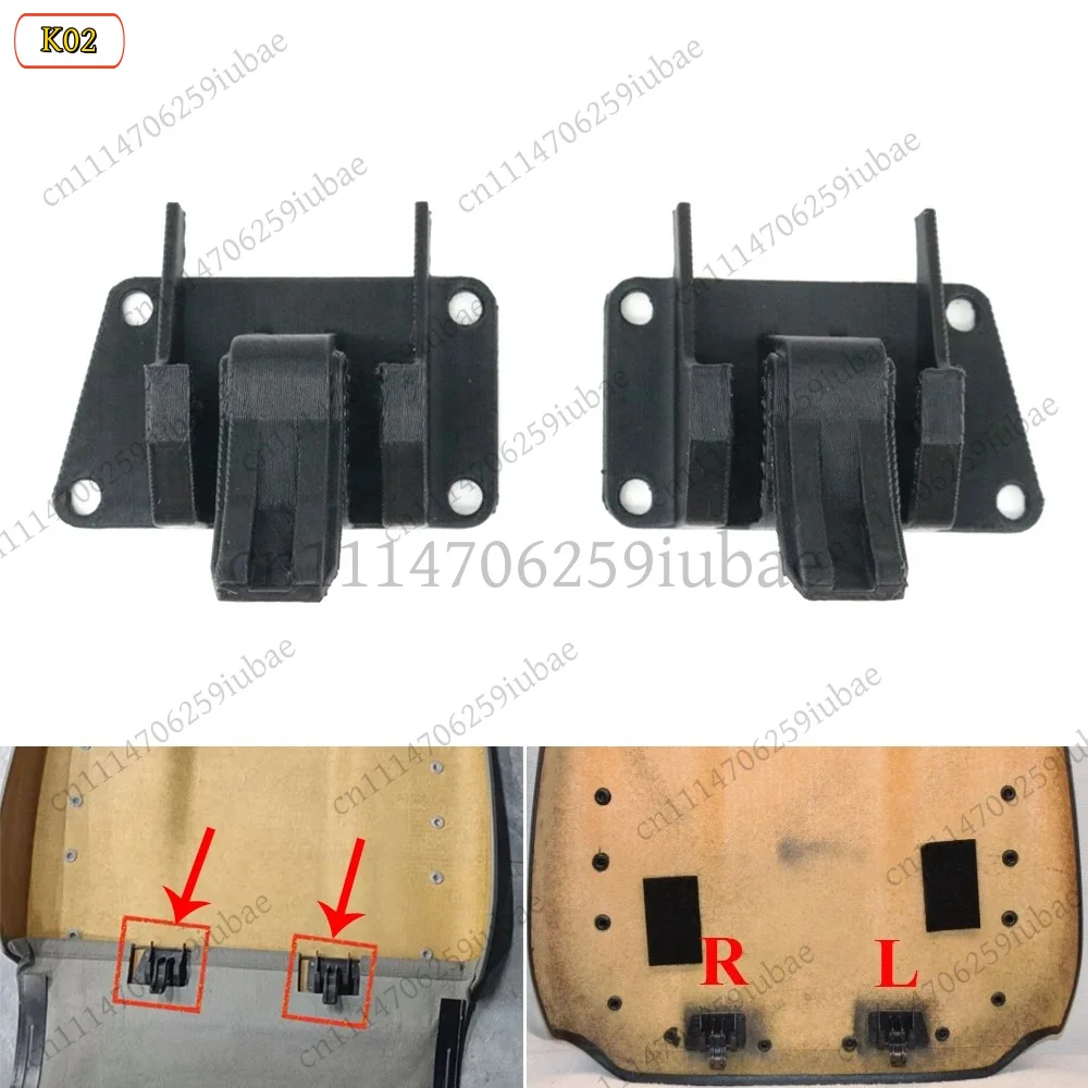 Front Seat Backrest Fixing Clip Buckle For AUDI A4 B7 04‑08 A3 S3 8P 04‑12 Q7 4L 07‑15 Car Replacement Accessories