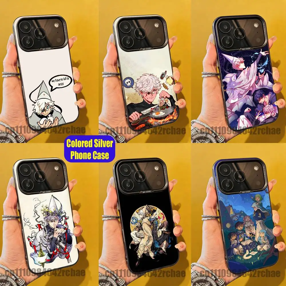 

For W-Witch Hat Atelier COCO Phone Case iPhone 15,17,12,14,13,16,11,E,Max,Plus,Air,Pro,Mini Custom Color Silver Cover
