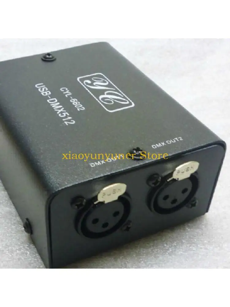 

P9JB Профессиональный контроллер освещения USB-DMX512 DMX512 512-канальный контроллер освещения