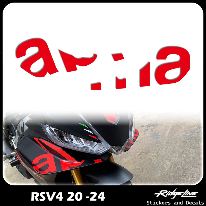 

For Aprilia RSV4 2020-2024 Motorcycle Fairing for Winglet Flank Sticker Decal LOGO