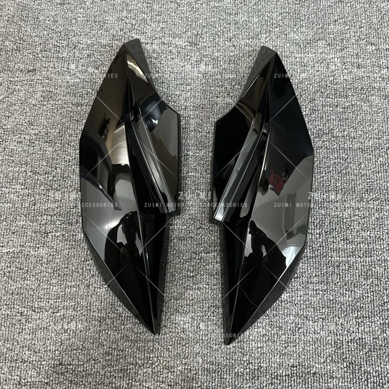 Suitable for 2013-2014-2015-2016-2017 Kawasaki Z250 Z300 bright black front headlight fairing decorative panel shell protection