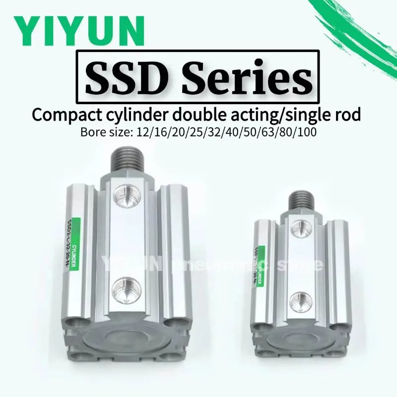 1PCS Compact Cylind…