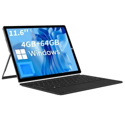 11.6 INCH  PAD1162  WINDOWS 10 Tablet PC 64 Bit 4GB DDR3-RAM 64GB eMMC N3350 CPU Dual  Core 1920 x 1080 Pixel Type C HDMI-Com