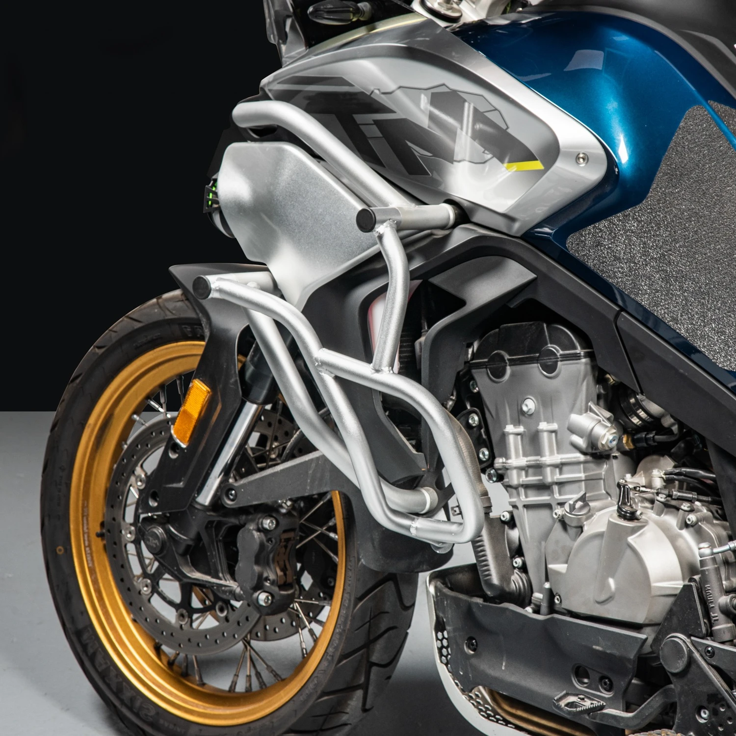 Sturzbügel für CF Moto 800 MT 2021 2022 2023 2024 2025 2026 Motorschutz Rahmenschutz Käfig WOLFLINE Rahmenmodifikation Schutz