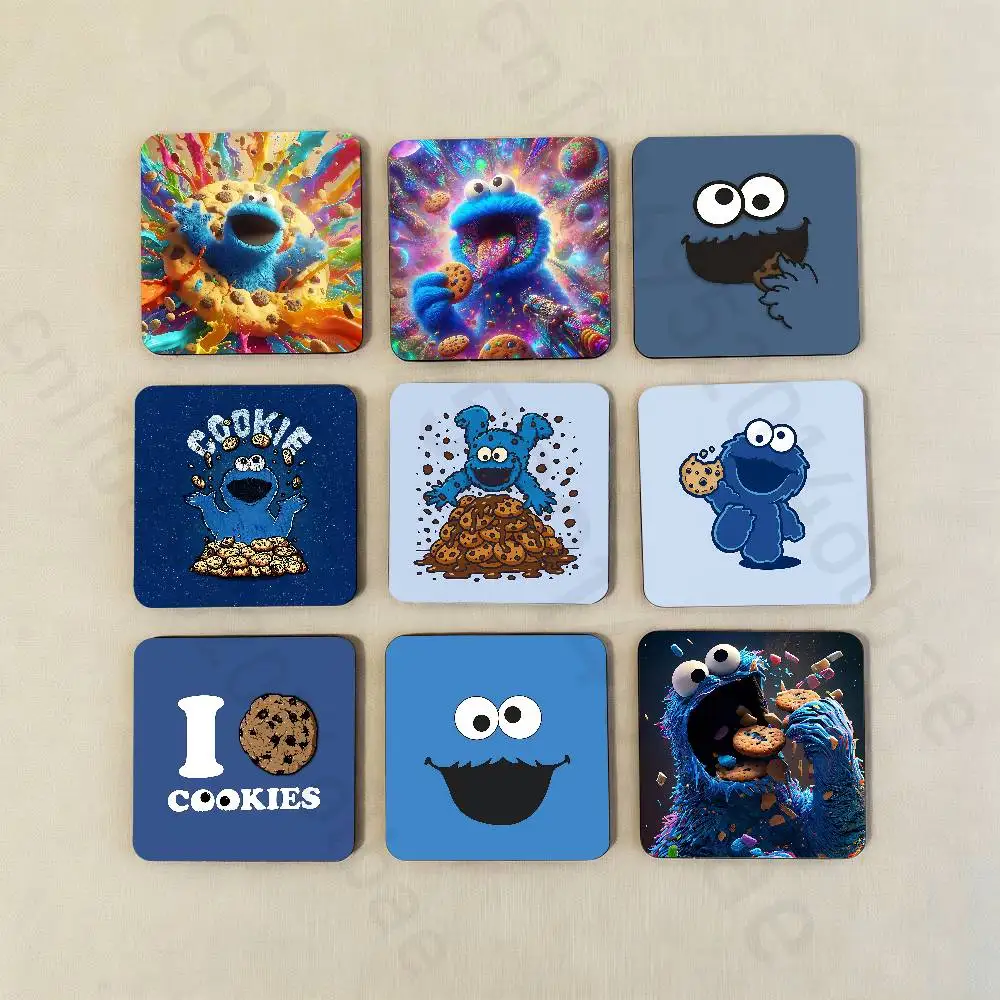 

C-Cookies Monsters Fridge Magnets Round Magnetic Refrigerator Decoration Memorial Gifts Wedding Favors