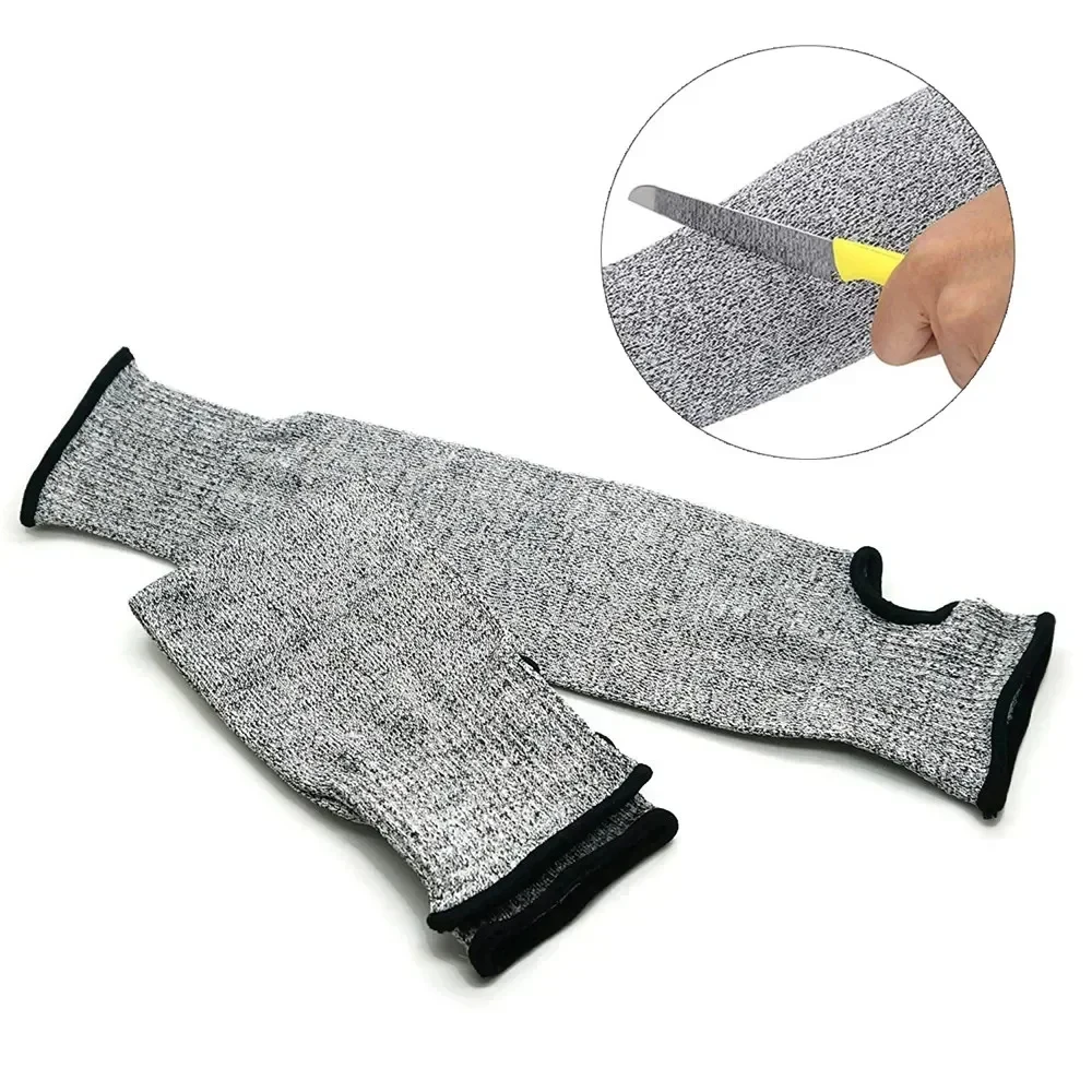 Level 5 Safety Sleeves Anti Cut Arm Puncture Gloves Cutting Resistant Bracers Protector Household Breathable Arm Guard Gloves image 4