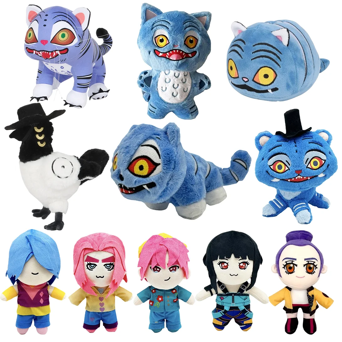 Nuevos cazadores de demonios, juguete de peluche de tigre, cazadores de demonios, accesorios Kpop, muñeca de peluche de tigre K Pop, cazadores de demonios Merch, regalo de cumpleaños